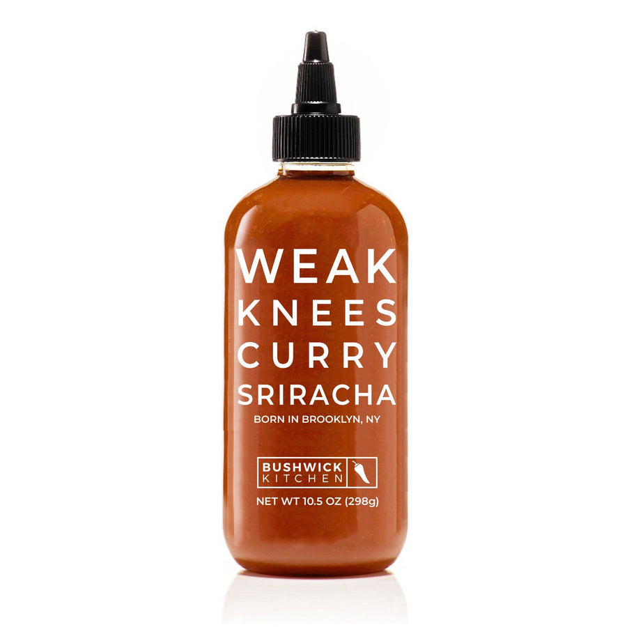 Weak Knees Curry Sriracha - Fabled Atrium Sriracha Offering